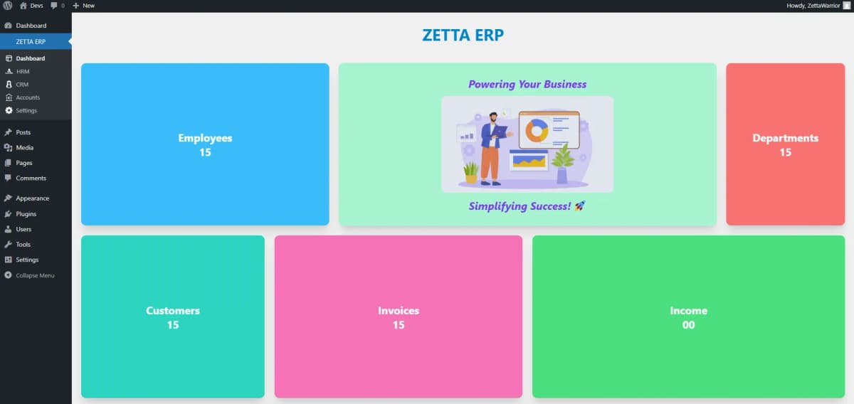 Zetta ERP